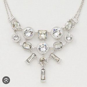 Touchstone Crystal Spotlight Bib Necklace